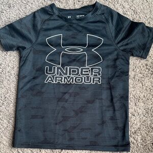 Under Armour Kids Charcoal Tee